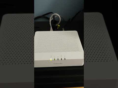 technicolor 4400 cable modem start up.