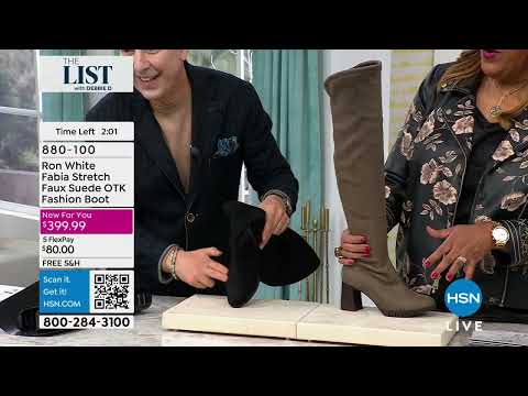 HSN | The List With Debbie D - Ron White Footwear 01.23.2025 - 09 PM