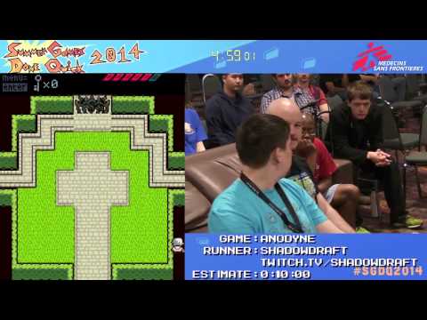 Anodyne by ShadowDraft in 6:05 - SGDQ2014 - Part 74