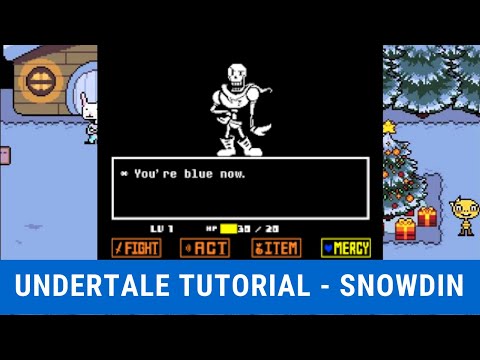 Undertale Walkthrough - Snowdin