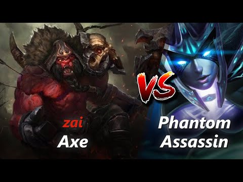 How to Axe offlane vs Phantom Assassin/Magnus (feat. zai) | First 10 minutes