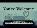 You're Welcome - MOANA (Piano accompaniment / Backing / Karaoke track) Verba Vocal