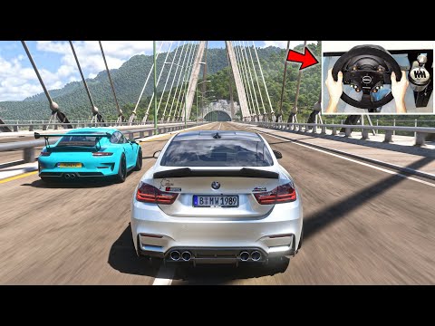 Forza Horizon 5 - BMW M4 F82 Tuned | Goliath Race Thrustmaster TX Gameplay