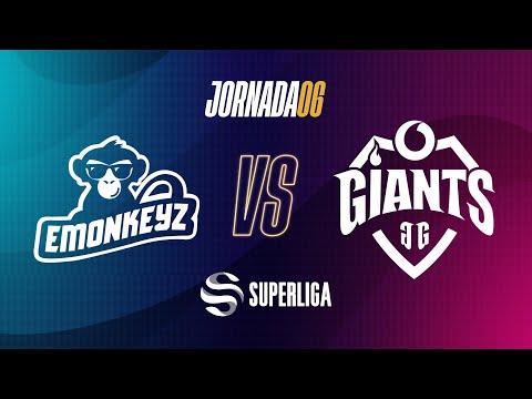 EMONKEYZ CLUB VS VODAFONE GIANTS  - LEAGUE OF LEGENDS - SUPERLIGA - JORNADA 6