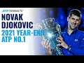Novak Djokovic 2021 Year-End ATP No.1 Trophy Presentation and Speech!