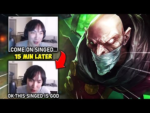 DOUBLELIFT DOUBTS MY SINGED... BUT THEN I PROVE HIM WRONG (HE WAS IMPRESSED)