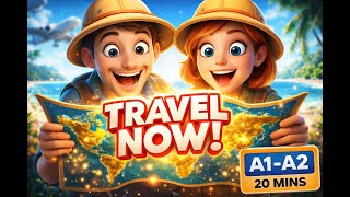 Travel & Vacation English for Beginners | Light English Podcast Lesson 6