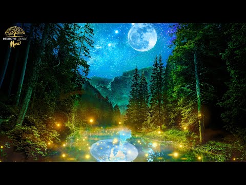 Zauberwald Entspannungsmusik Naturgeräusche Vögel |  Wald Glühwürmchen 4k