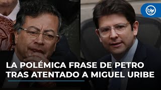 "Una falta de respeto": Héctor Riveros por saludo de Petro en árabe a Miguel Uribe| Debate