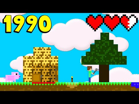 GIOCO ALLA VERSIONE PIÙ VECCHIA DI MINECRAFT!!