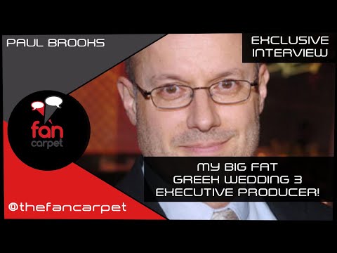 EXCLUSIVE Interview: Paul Brooks | My Big Fat Greek Wedding 3