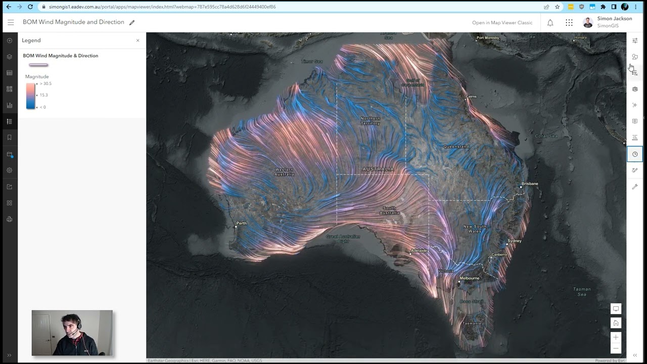 Flow renderer in ArcGIS Enterprise 11.0