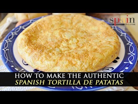 The Authentic Spanish Tortilla de Patatas Potato Omelette