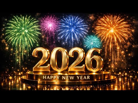 🎉 Happy New Year 2026 🎆 | 10 Second Countdown ⏳ | Spectacular Fireworks Celebration