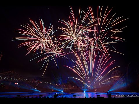 Feux d'artifice de la Suisse 2025 ''fireworks'' par la firme SUGYP à La Ronde pour l'I.F.L.Q