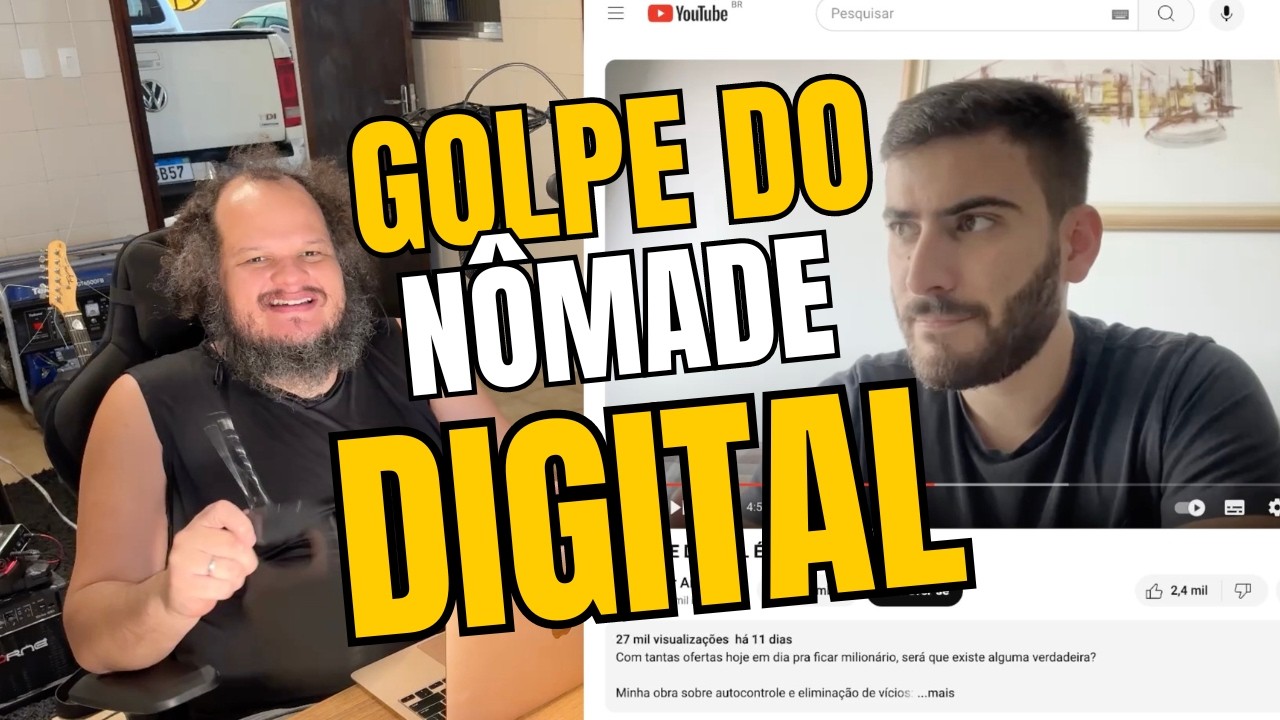 CUIDADO COM O GOLPE DO NÔMADE DIGITAL