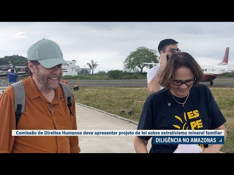 Após diligência no AM, senadores querem projeto sobre extrativismo mineral familiar