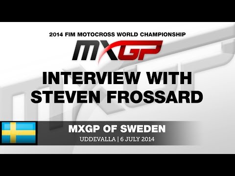 MXGP of Sweden 2014 Interview with Steven Frossard - Motocross