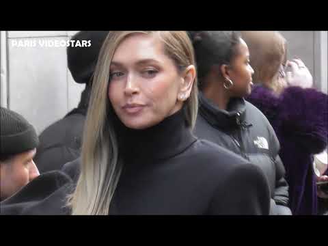 Vera Brezhneva Brejneva / Вера Викторовна Галу́шка @ Paris Fashion Week 28 january 2025 show Rolland