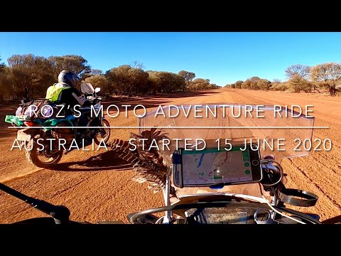 E238 - Roz’s Moto Adventure Ride Australia - WA, Desert Raid 2021 Wiluna to Granite Peak wild camp