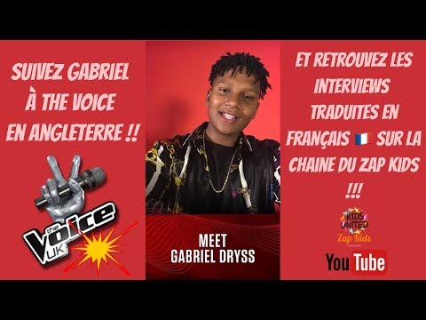 Gabriel sur The Voice en Angleterre 😎🎙 !!! - Traduction Française 🇫🇷