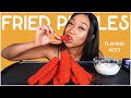 HOT CHEETO FRIED PICKLES RANCH MUKBANG