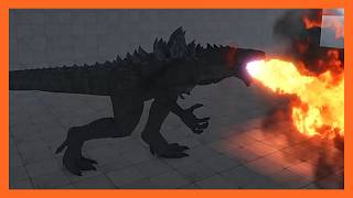 ZILLA! (FIRE BREATH & ROAR SHOWCASE) - Roblox TITAN BASH!