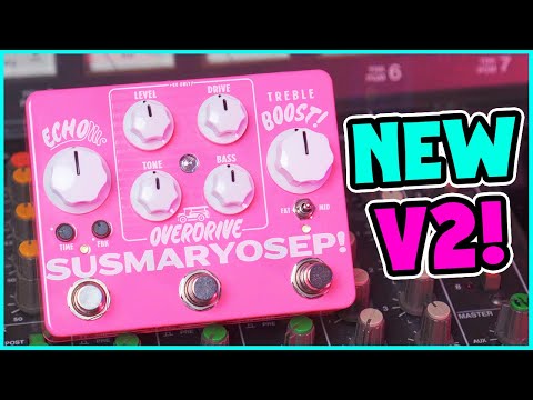 Mythos Pedals RJ Ronquillo Signature SusMaryOsep! V2 - Treble Boost/Overdrive/Echo Bild 2