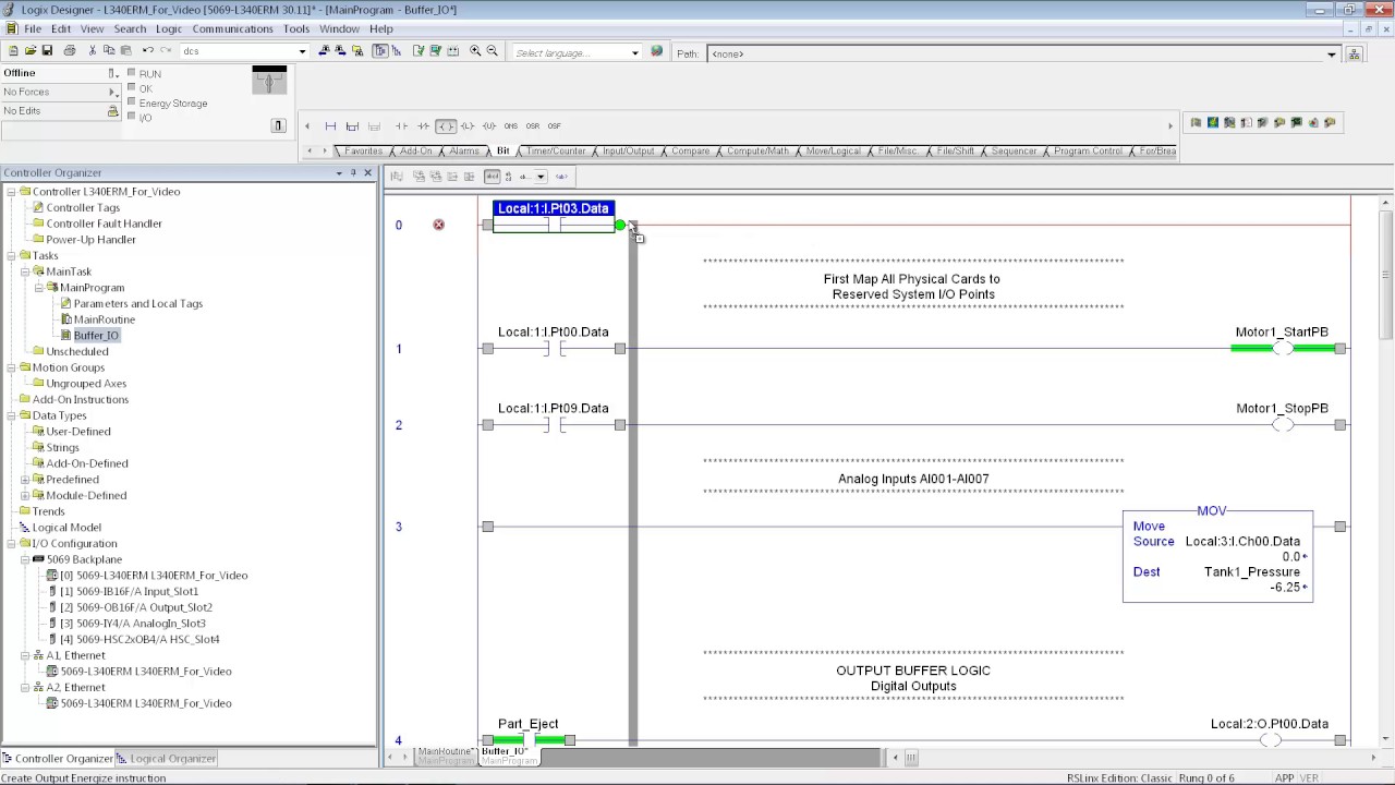 Programming Logix with Rockwell Studio 5000 from scratch video by Todd