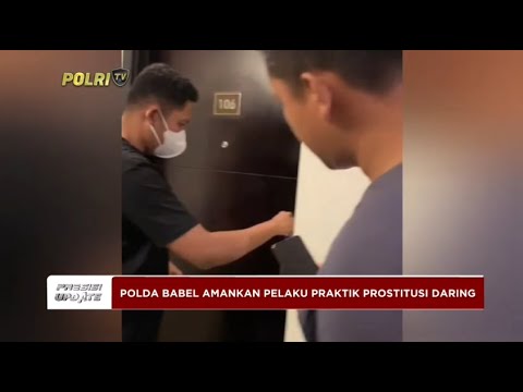 PRESISI UPDATE: POLDA BABEL AMANKAN PELAKU PRAKTIK PROSTITUSI DARING 03/04/2024 16.00