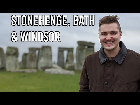 PASSEIO DE ÔNIBUS por Stonehenge, Bath e Windsor!