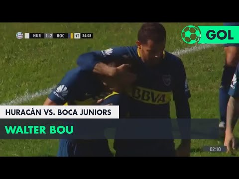 Walter Bou (1-2) Huracán vs Boca Juniors | Fecha 27 - Superliga Argentina 2017/2018