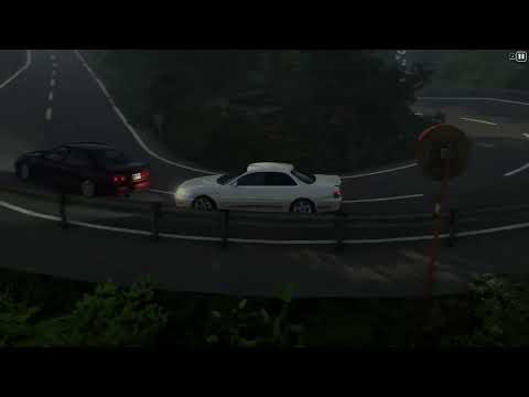 BeamNG Drive FWD hillclimb battle