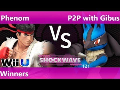 SW 121 - CTK | Phenom (Ryu) vs P2P with Gibus (Lucario) Winners - Smash 4
