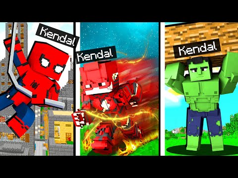 OGNI MINUTO DIVENTO UN SUPER EROE SU MINECRAFT - ITA