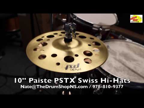 Демонстрация звучания Paiste PST X 10" Swiss Hi-Hat