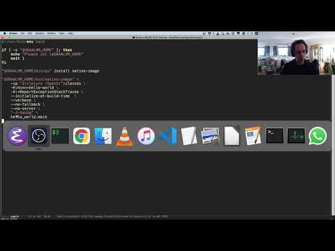 GraalVM native Clojure: hello world