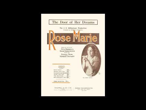 Mayfair Orchestra, conducted by George Byng - 'Rose Marie' Selection (Friml) (1925)