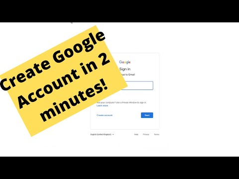 How to create Google Account for dummies in 2 minutes?