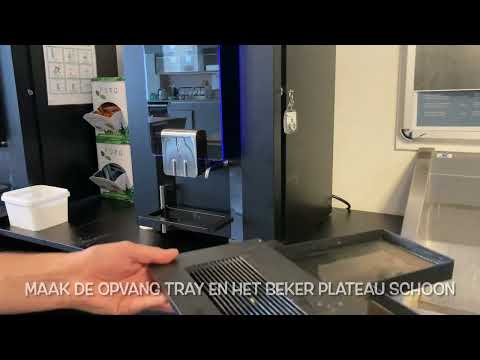 Dagelijks en wekelijks onderhoud voor de Animo OptiBean 3 Touch