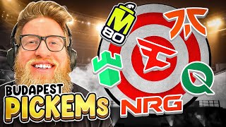 StarLadder Budapest CS2 Major Pick’Ems - fl0m Stage 1 Picks
