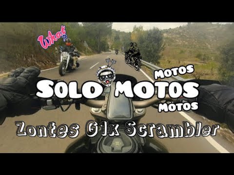 Zontes G1x Scrambler en Ruta / Solo  Motos... #spectralg1x  / Moto en Ruta 🏁