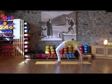 The Shoulderstand and variations from the Sivananda Yoga asana series