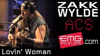 Zakk Wylde performs Lovin' Woman live on EMGtv