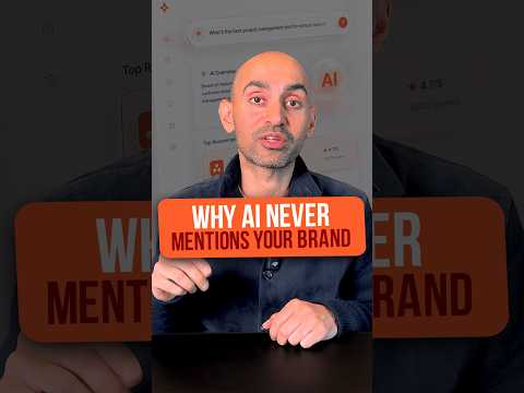 Video Thumbnail: AI Won't Cite Boring Content #shorts