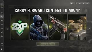 Download lagu NEW SURPRISE MW4 Carry Forward Update! (Operator, XP Tokens, Camos, & More!) mp3
