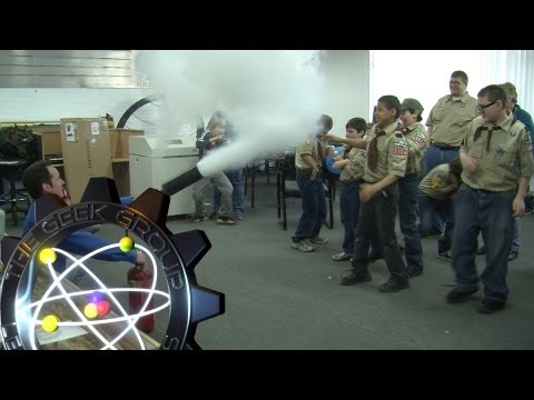 Webelo Scouts at The Geek Group