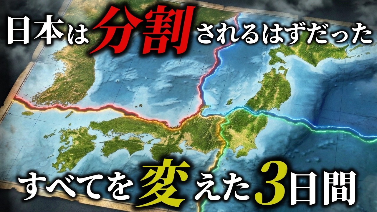 【ゆっくり解説】教科書には載らない日本分割計画「JWPC 3851」の正体を解説/もしも日本が「4カ国に分割」されていたら？2026年の未来が絶望すぎた