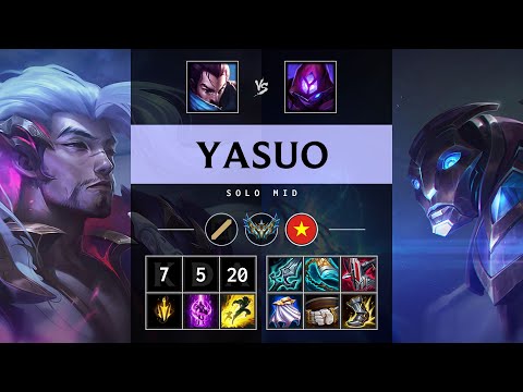 Yasuo Mid vs Malzahar - VN Challenger Patch 14.24