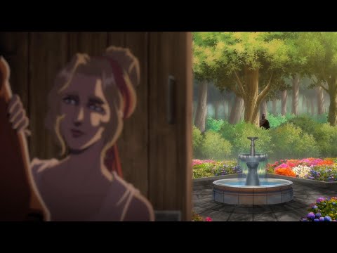 Hade's meeting Persephone for the first time | Blood of Zeus | Netflix